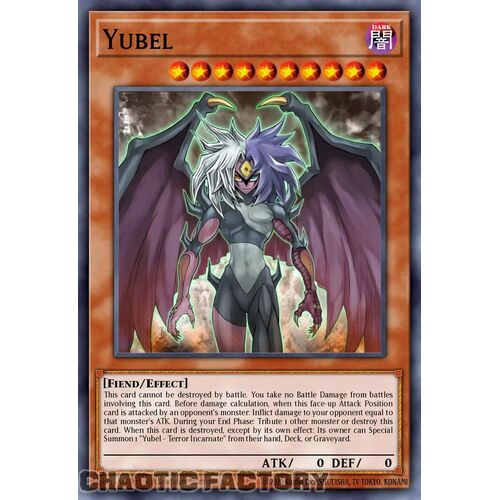 MP24-EN021 Yubel Quarter Century Secret Rare 1st Edition NM