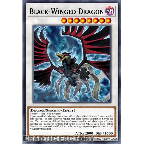 MP24-EN028 Black-Winged Dragon Quarter Century Secret Rare 1st Edition NM