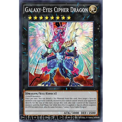 MP24-EN044 Galaxy-Eyes Cipher Dragon Quarter Century Secret Rare 1st Edition NM