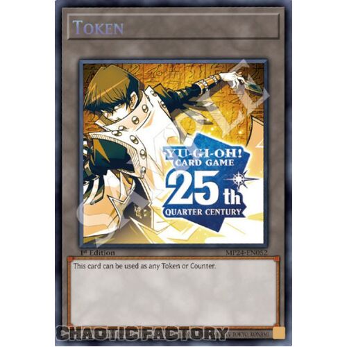 MP24-EN052 Token - Kaiba Prismatic Secret Rare 1st Edition NM