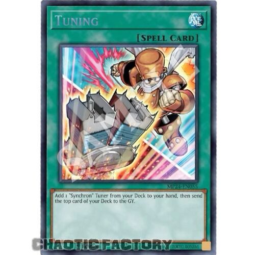 MP24-EN055 Tuning (alternate artwork) Prismatic Secret Rare 1st Edition NM