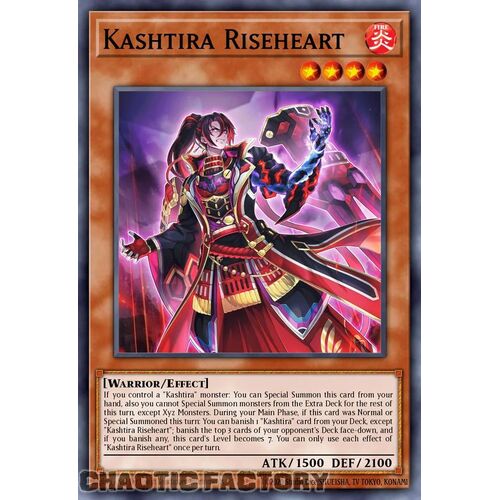 MP24-EN065 Kashtira Riseheart Prismatic Secret Rare 1st Edition NM