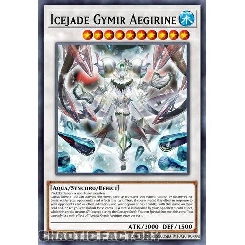 MP24-EN068 Icejade Gymir Aegirine Prismatic Secret Rare 1st Edition NM