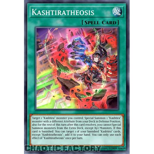 MP24-EN072 Kashtiratheosis Prismatic Secret Rare 1st Edition NM