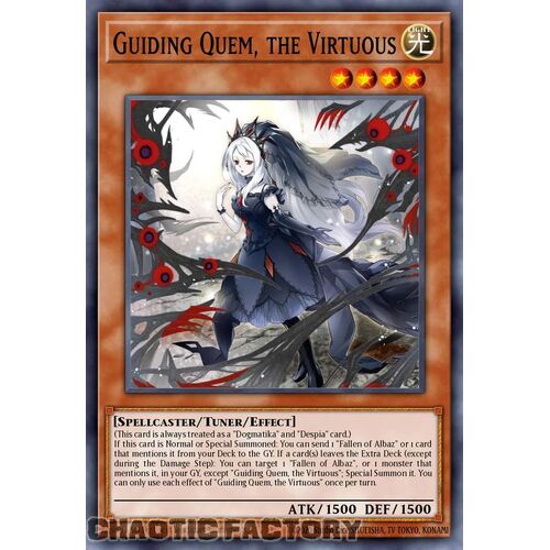 MP24-EN078 Guiding Quem, the Virtuous Prismatic Secret Rare 1st Edition NM