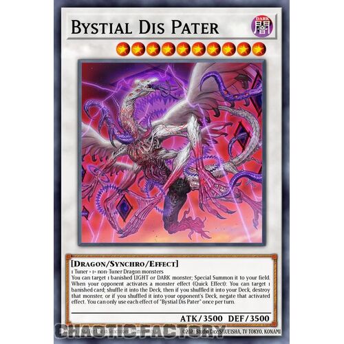 MP24-EN084 Bystial Dis Pater Prismatic Secret Rare 1st Edition NM