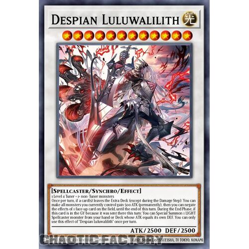 MP24-EN085 Despian Luluwalilith Prismatic Secret Rare 1st Edition NM