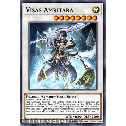 MP24-EN098 Visas Amritara Prismatic Secret Rare 1st Edition NM