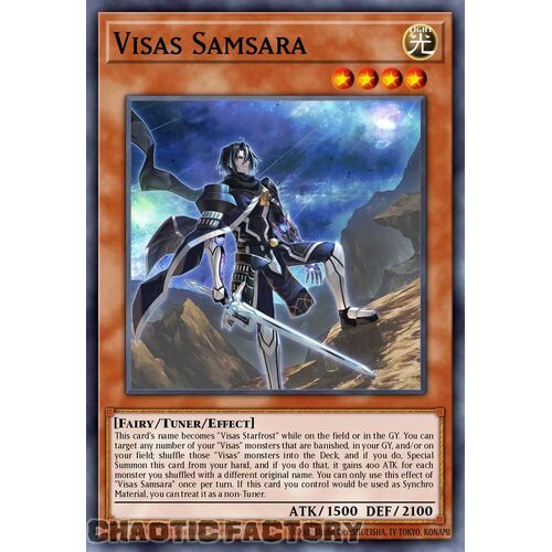 MP24-EN108 Visas Samsara Prismatic Secret Rare 1st Edition NM