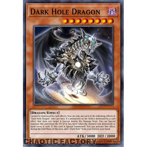 MP24-EN117 Dark Hole Dragon Prismatic Secret Rare 1st Edition NM