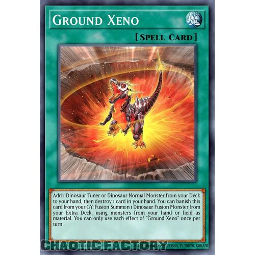 MP24-EN138 Ground Xeno Prismatic Secret Rare 1st Edition NM