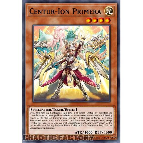 MP24-EN143 Centur-Ion Primera Prismatic Secret Rare 1st Edition NM