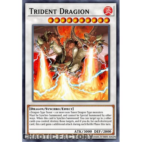 MP24-EN147 Trident Dragion Prismatic Secret Rare 1st Edition NM