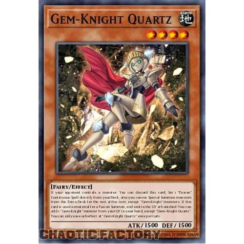 MP24-EN152 Gem-Knight Quartz Ultra Rare 1st Edition NM