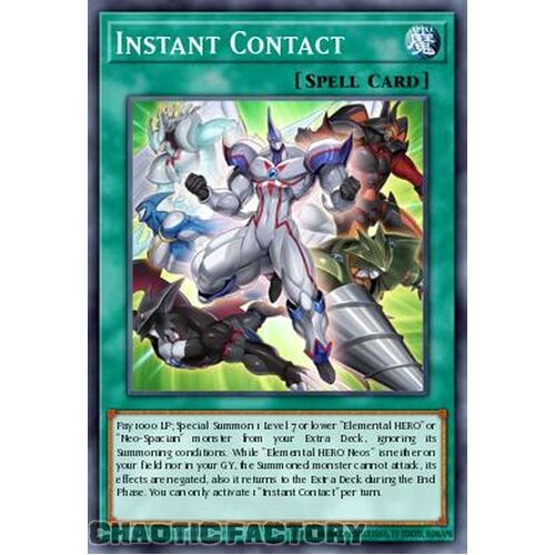 MP24-EN160 Instant Contact Ultra Rare 1st Edition NM