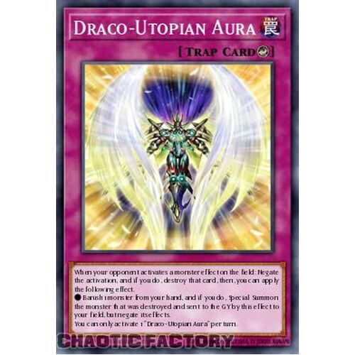 MP24-EN162 Draco-Utopian Aura Ultra Rare 1st Edition NM