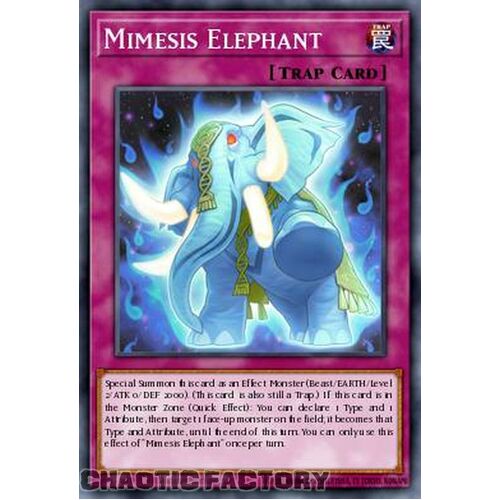 MP24-EN163 Mimesis Elephant Ultra Rare 1st Edition NM