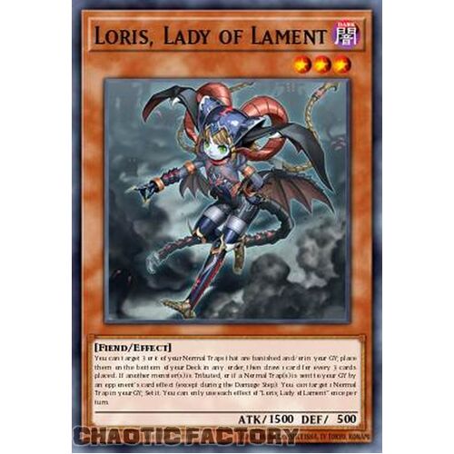 MP24-EN164 Loris, Lady of Lament Ultra Rare 1st Edition NM