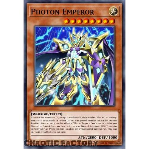 MP24-EN165 Photon Emperor Ultra Rare 1st Edition NM