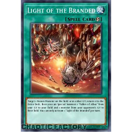 MP24-EN178 Light of the Branded Ultra Rare 1st Edition NM