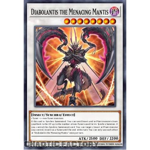 MP24-EN180 Diabolantis the Menacing Mantis Ultra Rare 1st Edition NM