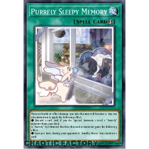 MP24-EN198 Purrely Sleepy Memory Ultra Rare 1st Edition NM