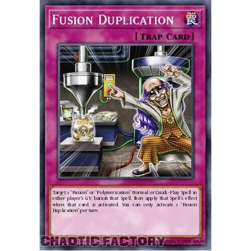 MP24-EN201 Fusion Duplication Ultra Rare 1st Edition NM