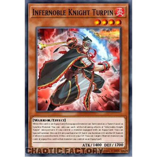 MP24-EN212 Infernoble Knight Turpin Ultra Rare 1st Edition NM