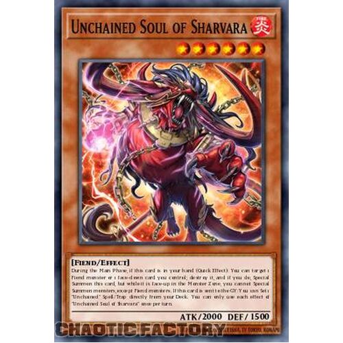 MP24-EN215 Unchained Soul of Sharvara Ultra Rare 1st Edition NM