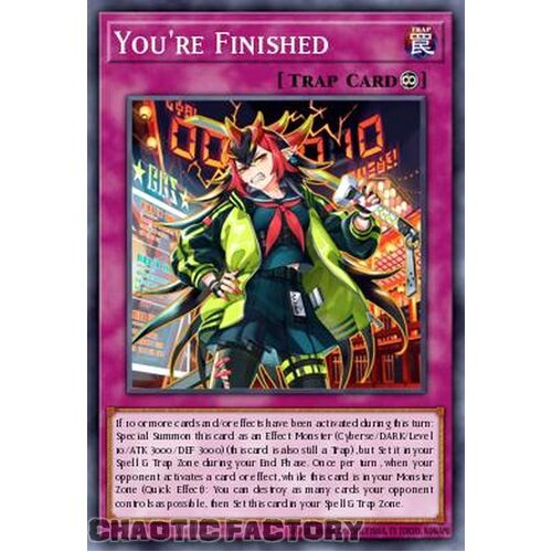 MP24-EN225 You're Finished Ultra Rare 1st Edition NM