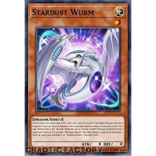 MP24-EN229 Stardust Wurm Ultra Rare 1st Edition NM