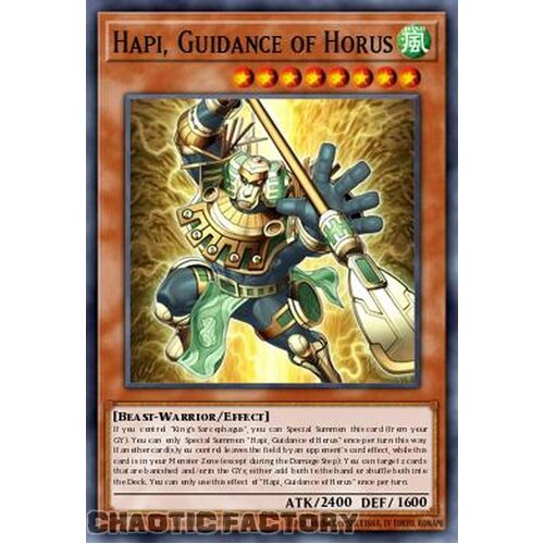 MP24-EN234 Hapi, Guidance of Horus Ultra Rare 1st Edition NM