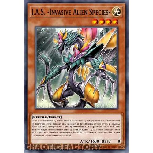 MP24-EN236 I.A.S. -Invasive Alien Species- Ultra Rare 1st Edition NM