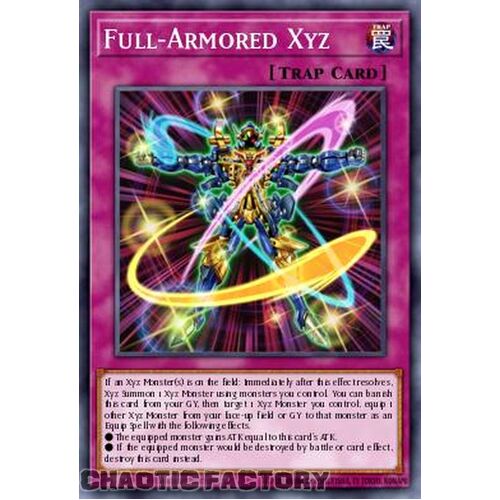 MP24-EN241 Full-Armored Xyz Ultra Rare 1st Edition NM