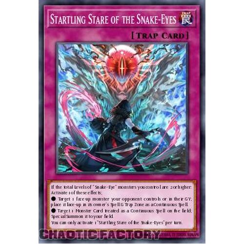 MP24-EN243 Startling Stare of the Snake-Eyes Ultra Rare 1st Edition NM