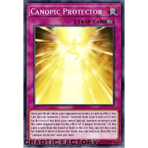 MP24-EN244 Canopic Protector Ultra Rare 1st Edition NM