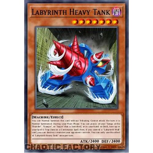 MP24-EN257 Labyrinth Heavy Tank Ultra Rare 1st Edition NM