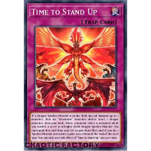 MP24-EN261 Time to Stand Up Ultra Rare 1st Edition NM