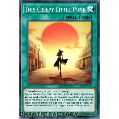 MP24-EN262 This Creepy Little Punk Ultra Rare 1st Edition NM