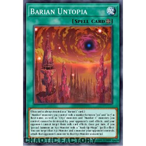 MP24-EN263 Barian Untopia Ultra Rare 1st Edition NM