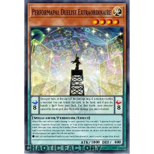 MP24-EN265 Performapal Duelist Extraordinaire Ultra Rare 1st Edition NM