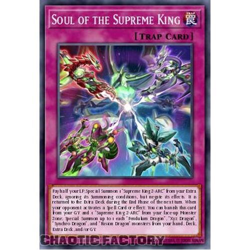 MP24-EN268 Soul of the Supreme King Ultra Rare 1st Edition NM