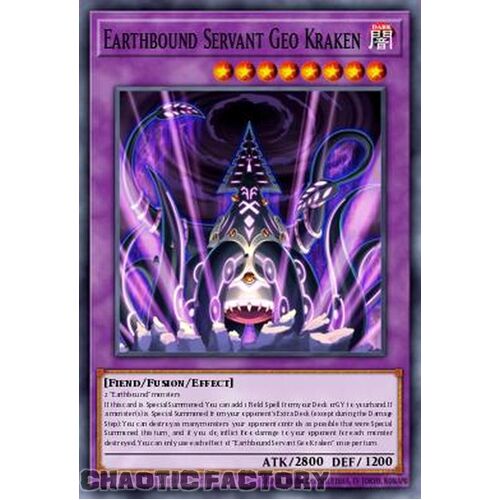 MP24-EN276 Earthbound Servant Geo Kraken Ultra Rare 1st Edition NM