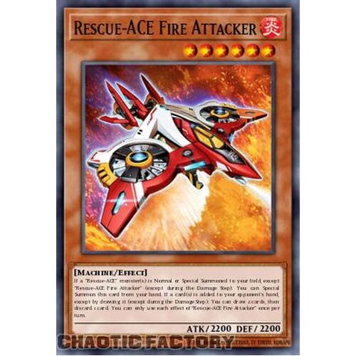 MP24-EN280 Rescue-ACE Fire Attacker Ultra Rare 1st Edition NM