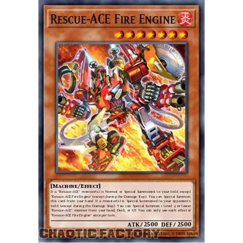 MP24-EN281 Rescue-ACE Fire Engine Ultra Rare 1st Edition NM