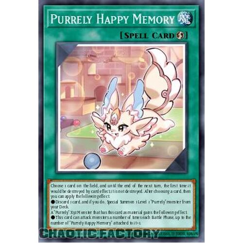 MP24-EN290 Purrely Happy Memory Ultra Rare 1st Edition NM