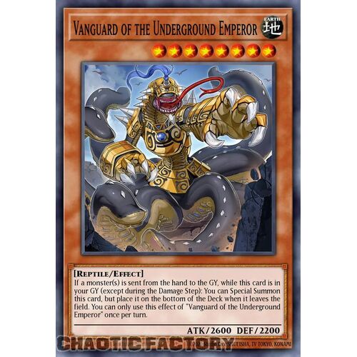 MP24-EN307 Vanguard of the Underground Emperor Common 1st Edition NM