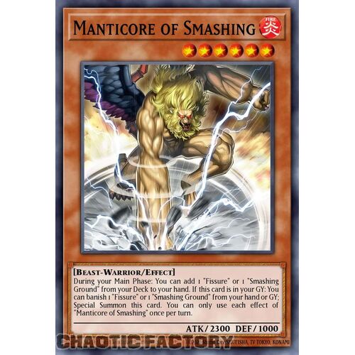 MP24-EN314 Manticore of Smashing Common 1st Edition NM