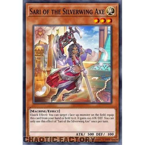 MP24-EN315 Sari of the Silverwing Axe Common 1st Edition NM