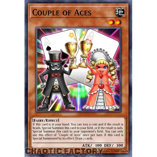 MP24-EN316 Couple of Aces Common 1st Edition NM